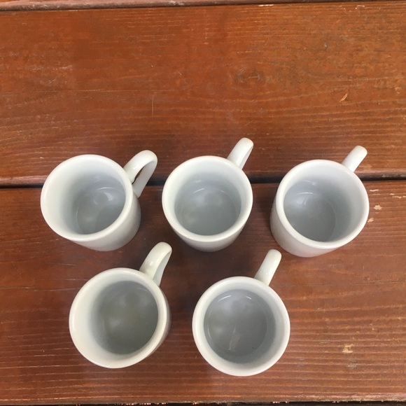 SOLD • Espresso Cups Set of 5 - Picture 3 of 6